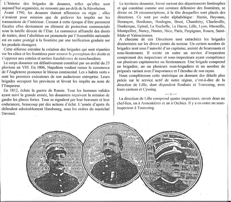 3 L'histoire de la douane
