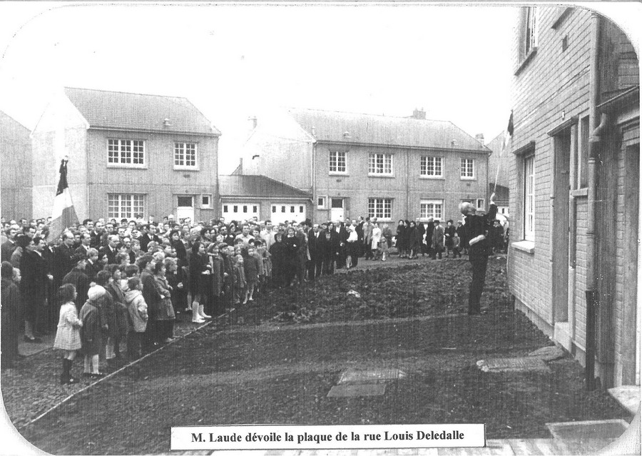 6 Maurice Laude inaugure la rue Louis Deledalle (11 novembre 1970)