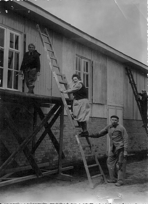 6 Parmi les bénévoles, Marthe Montagne, Thérèse Lemaire et Bernard Amadis